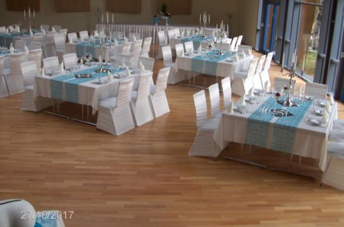 Hochzeit in Türkis